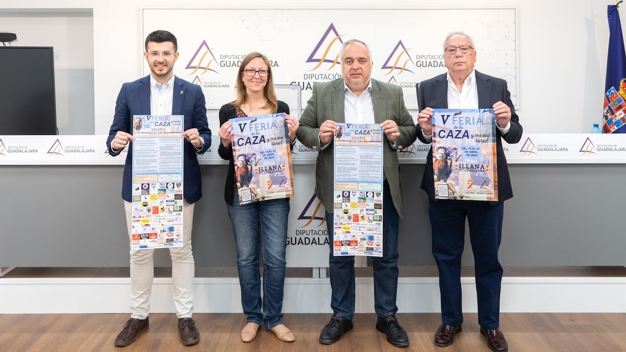 Illana celebra del 18 al 21 de abril su V Feria de la Caza con varias novedades