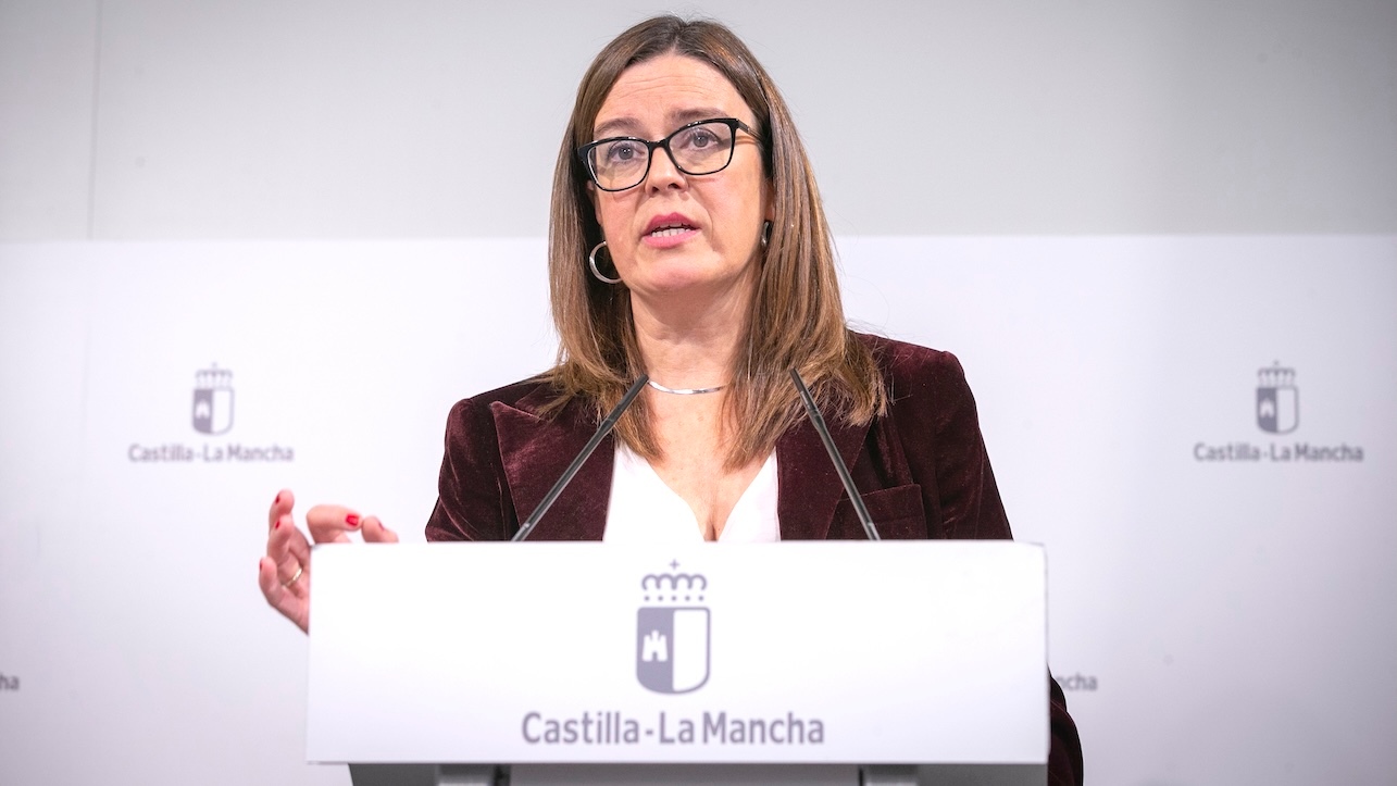 La consejera portavoz del Gobierno de Castilla-La Mancha, Esther Padilla, ha informado en rueda de prensa de los asuntos del Consejo de Gobierno