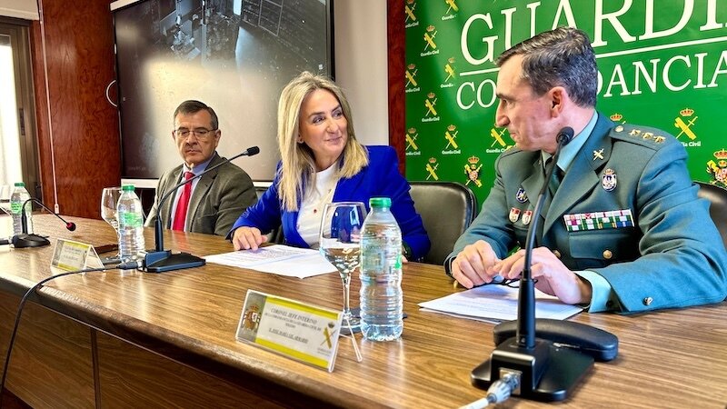 La delegada del Gobierno en Castilla-La Mancha, Milagros Tolón, ha dado a conocer la operación “Komora”, que ha permitido detener a cinco personas responsables de 50 delitos en las provincias de Toledo, Ciudad Real y Madrid