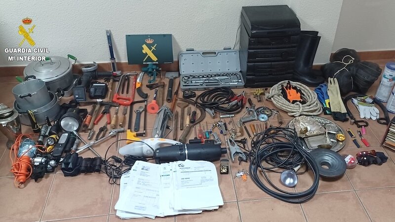 La Guardia Civil detiene a un hombre por varios robos en viviendas de Almorox (Toledo)