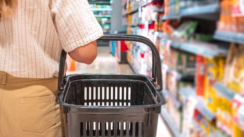 compra, consumo, consumidores, supermercado, cesta de la compra,