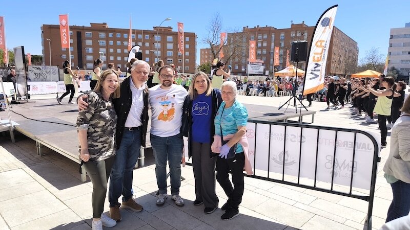 Ciudad Real se vuelca con la lucha contra la ELA en la Puerta de Toledo