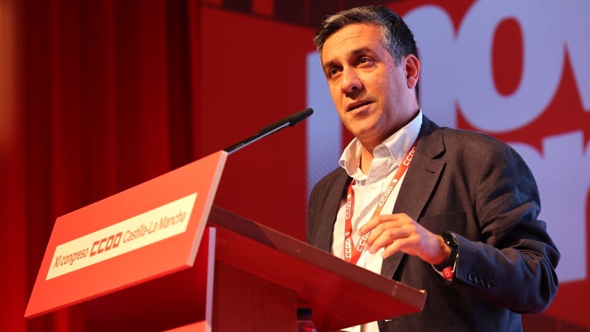 Javier Ortega, elegido secretario general de CCOO Castilla-La Mancha con el 93,4% de apoyo