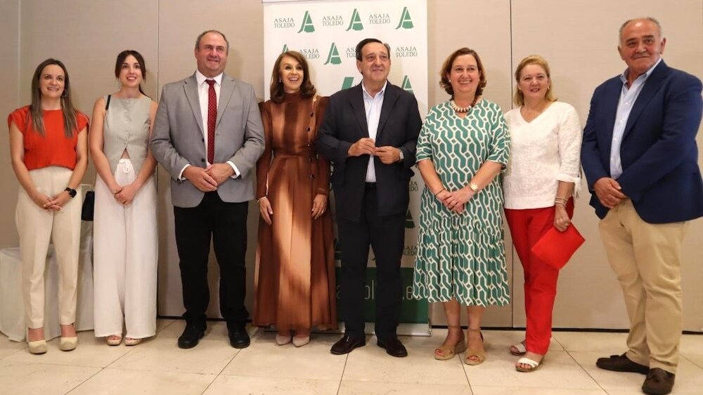 El presidente nacional de Asaja, Pedro Barato, ha clausurado este martes la Asamblea General de la organización en la provincia de Toledo