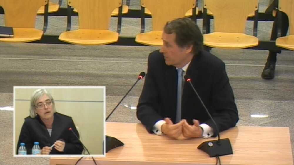 El exjefe de gabinete de María Dolores de Cospedal, José Luis Ortiz Grande, en su declaración este jueves en la Audiencia Nacional en el juicio de la Kitchen